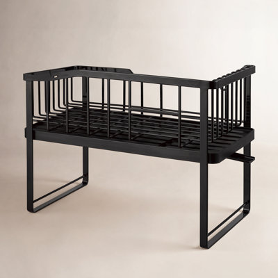 Tower 2-Tier Adjustable Dish Drainer Rack