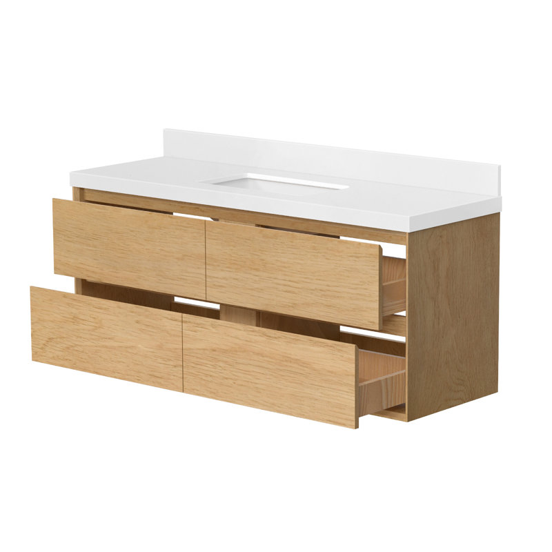 Ensemble de meuble-lavabo flottant avec lavabo 48 po Verwood, 48"