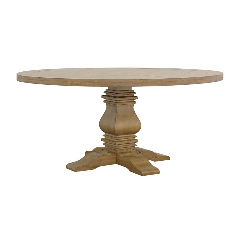 Melida Round Solid Wood Dining Table