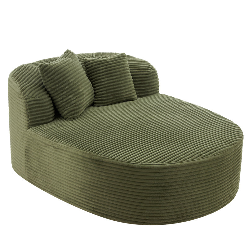 Canapé moderne sans méridienne, Vert