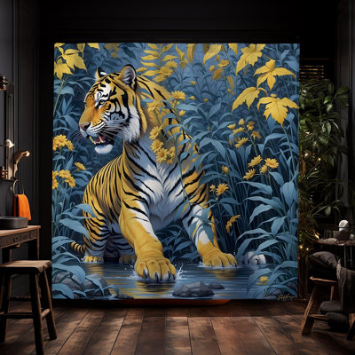 Ture Tiger Shower Curtain