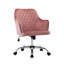 Chaise de travail ergonomique en velours Sekani-1704495226-1704495224