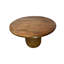 Table de salle à manger à piédestal en bois D47X30