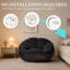 Faux Fur Bean Bag Chair-568294903