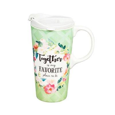 Evergreen Enterprises, Inc Ceramic Travel Mug