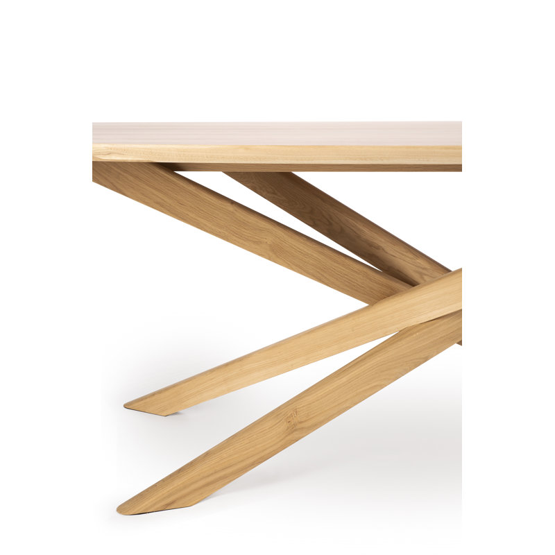 Mikado Oval Solid Oak Dining Table