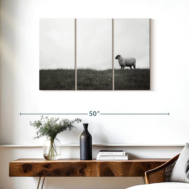 Brampt Islay Sheep II, 24" H x 38" W