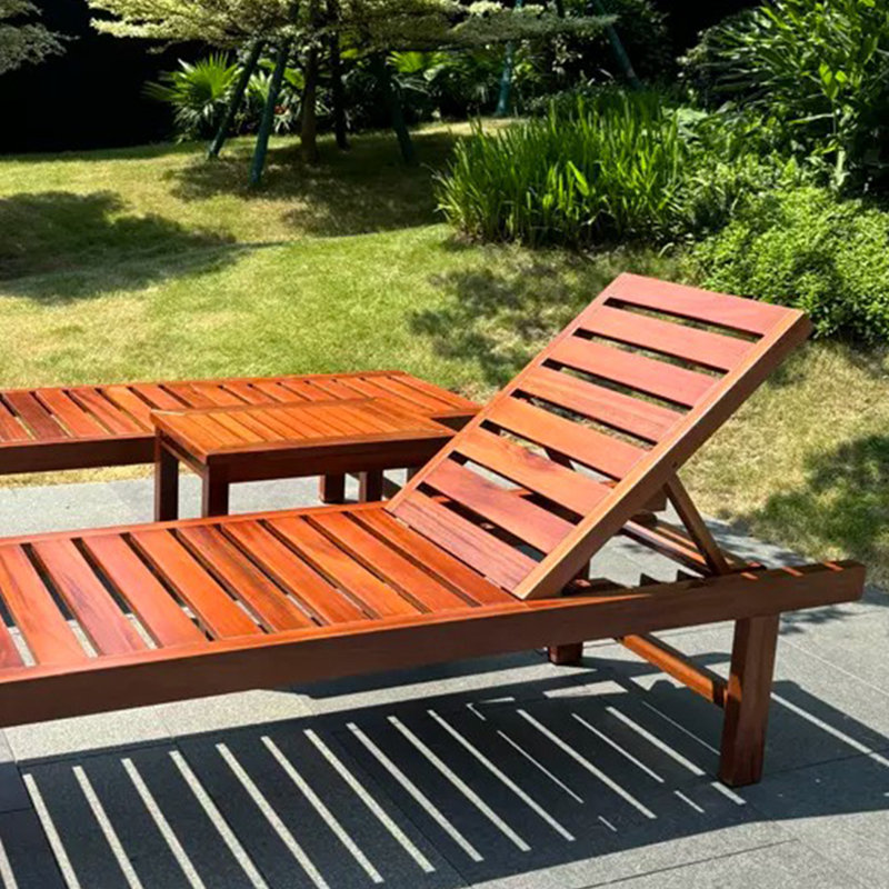 Chaise longue d'extérieur pour l'extérieur