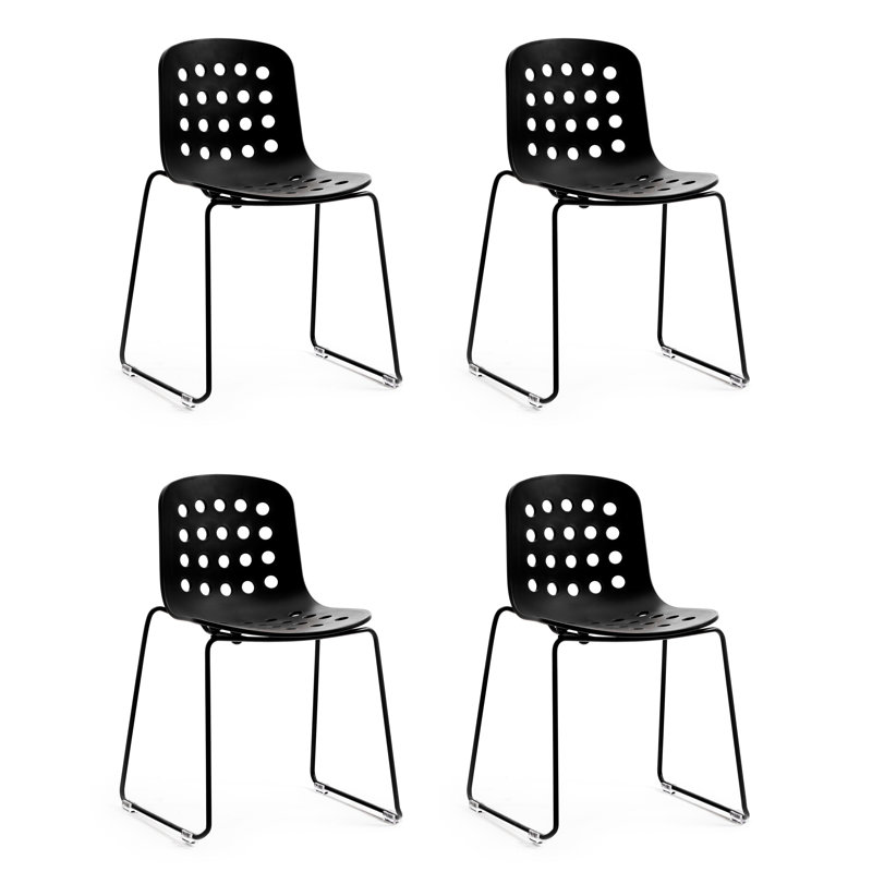 Chaise d'appoint Holi, Noir