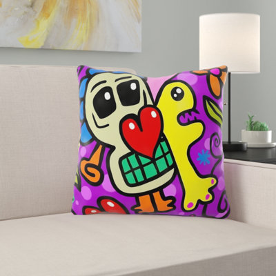 Reversible Throw Pillow