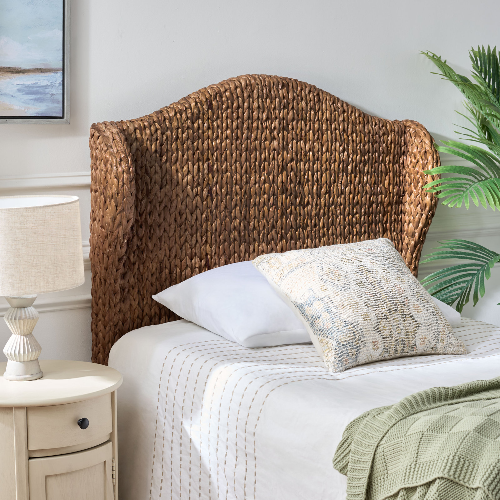 Tifa Headboard, Twin, Brown
