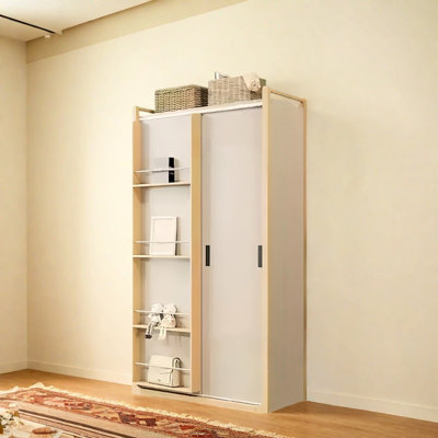 Simple Solid Color Wardrobe