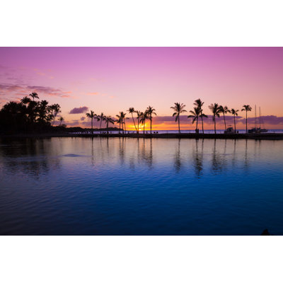 Hawaiian Sunset - Wrapped Canvas Print