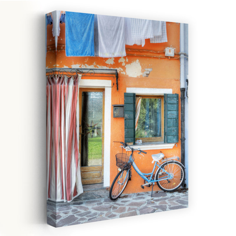 Island Bicicletta # 2 - Paysages, photographie, bicyclettes, art européen, H 48 po x l 32 po