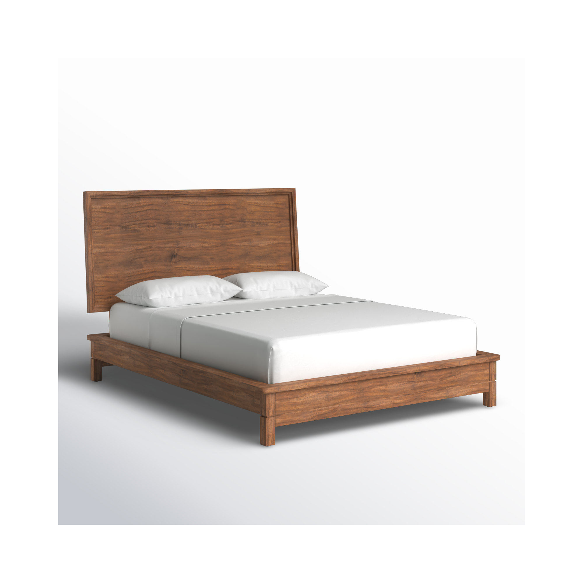 Wrightia Bed, Honey Maple, King