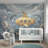 Underwater Wallpaper Narwhal Octopus Wall Mural-1784207553-1784207552