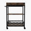Solid Wood Top Kitchen Cart