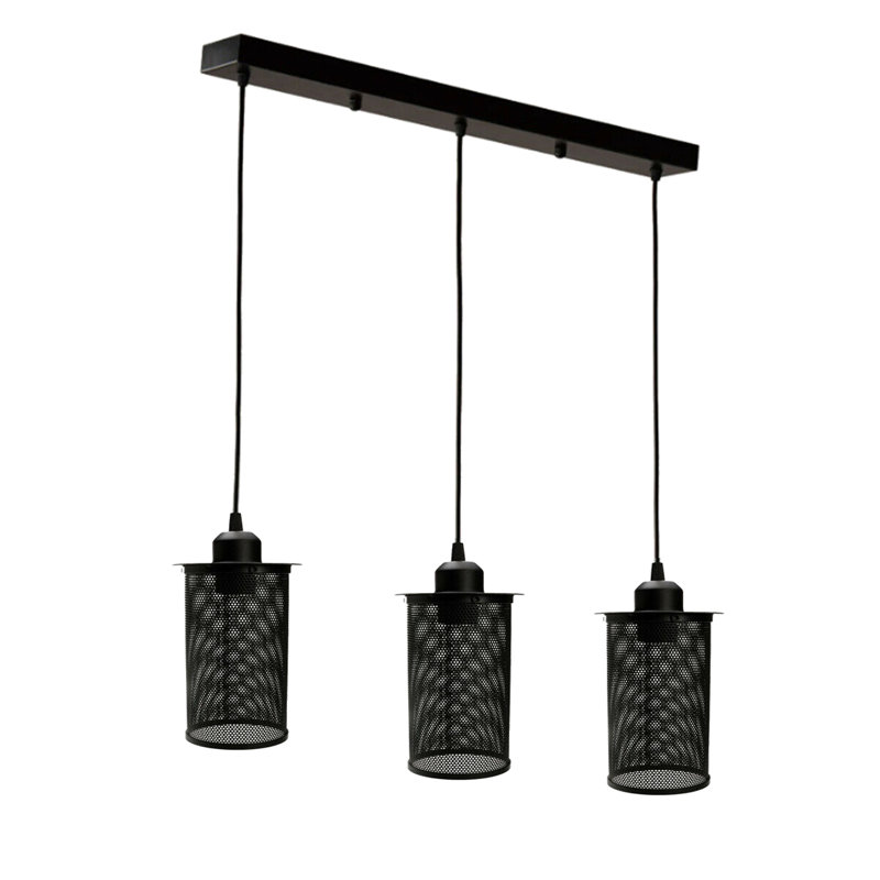 Sasser 3 - Light Black Pendant