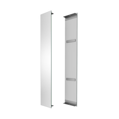 Ciyanna 2-Piece Medicine Cabinet Side Mirror Kit for Surface Mount Installation, Compatible with Select LED Medicine Cabinets