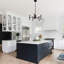 Lustre style campagne moderne 10 lumières noir-1885704579