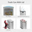 Stainless Steel 16 Litre Step On Kitchen Trash Can -726389039