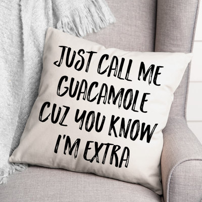 Coussin Call Me Guacamole