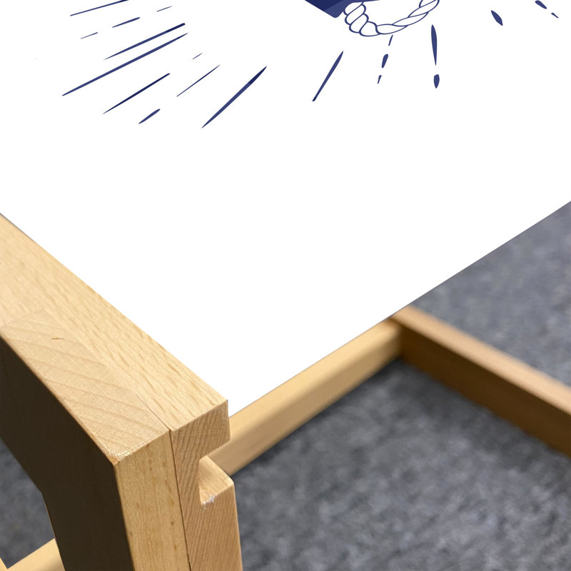 Isair Sled Coffee Table, 90cm H x 62cm W x 40cm D