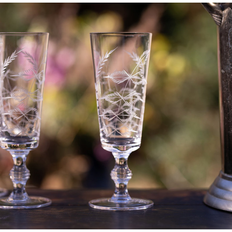 Handmade Crystal Flute