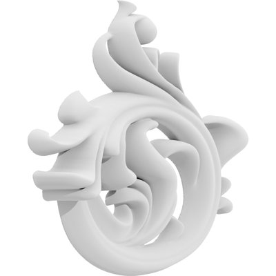 Fayette H W D Composite Rosette Applique