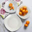 Ensemble de vaisselle carrée en porcelaine blanche Back to Basics 12 pièces, Carré 12 pièces Gibson Home
