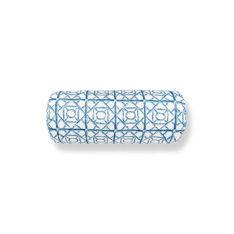 PETITE CHARMS Throw Pillow, Cobalt, Bolster 7"H x 21"W