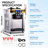 VEVOR Countertop Soft Serve Ice Cream Maker