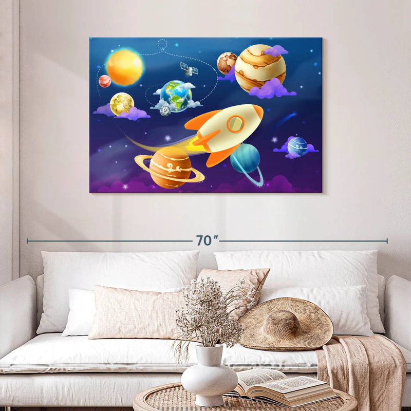 Ashelle Space Nursery, H 30 po x l 45 po