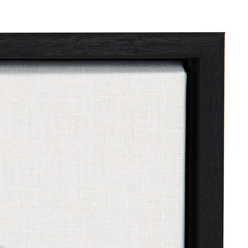 Golf Ball Portrait Horizontal Framed Canvas Wall Art Print