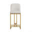 Ensemble de 2 chaises de bar modernes et confortables, élégantes et élégantes pour bars, restaurants ou comptoirs de cuisine au design simple