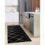 Étowah contemporain noir et doré-600093978