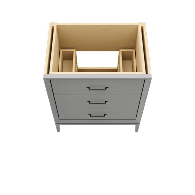 Alexandra Three-Drawer Single Bath Vanity
