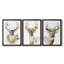Collection Holiday Deer B - Toile tendue avec châssis sur mesure - 3 pièces-117239140-117239139