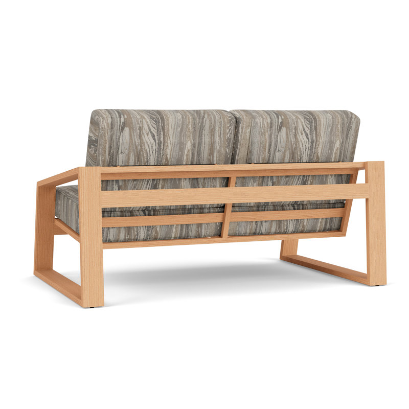 Pursuit Outdoor 2 - Seat Loveseat, Woodgrain Ash