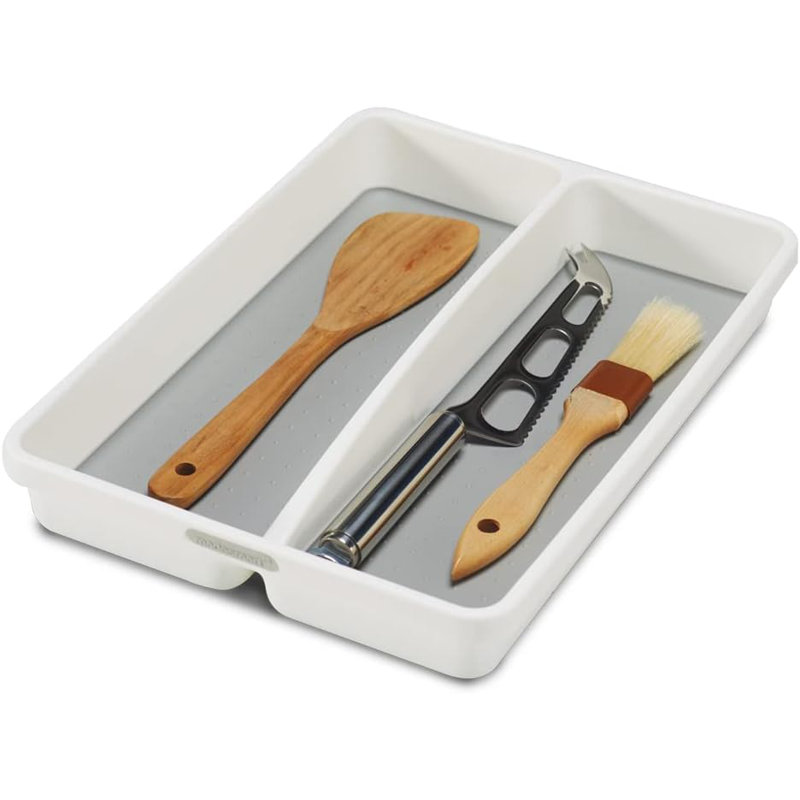 Rangement de tiroir pour ustensiles de cuisine et ustensiles de cuisine H 1,88 po x l 12,75 po x P 9,06 po