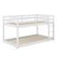 Lit superposé simple au-dessus d'hévéa en bois d'hévéa équipé d'une échelle-850529252