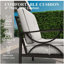 Ensemble de 2 fauteuils en métal toutes saisons, structure avec coussins-1945716605-1945716602