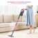 Schenley Steam Mop with Dual-Rod Design and Detachable Handheld Steamer