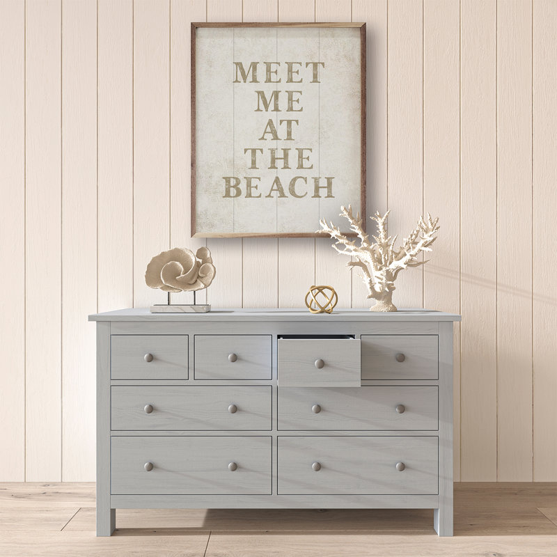 «Meet Me At The Beach», art mural, H 20 po x l 16 po