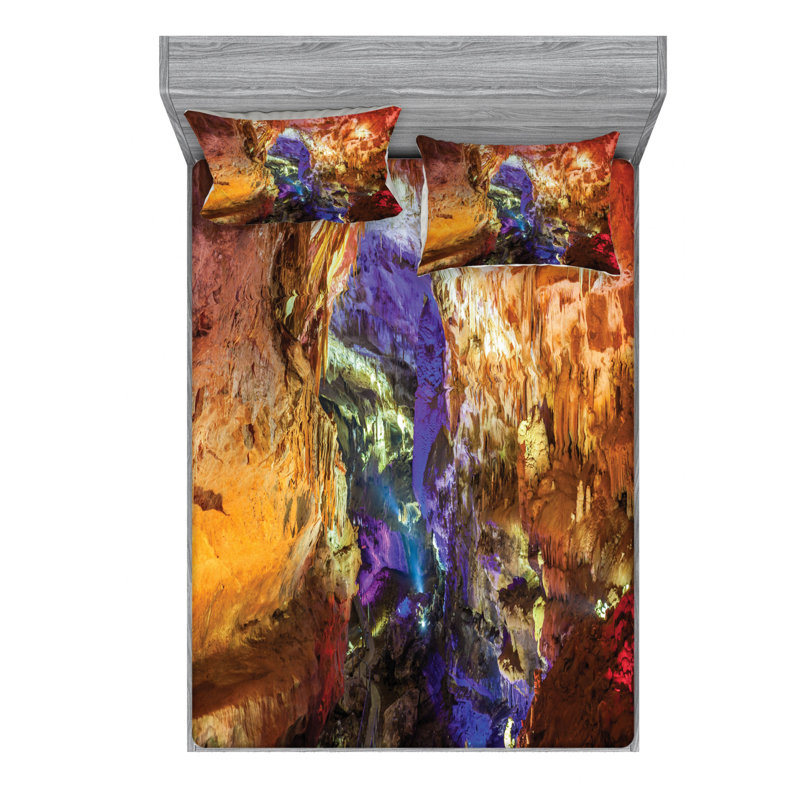 Microfiber Sheet Set, Queen Sheet Set with Fitted Sheet