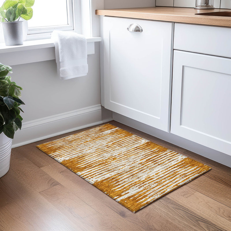 Tapis intérieur / extérieur mâle avec envers antidérapant, Rectangle 1 pi 8 po x 2 pi 6 po