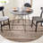 Malsbury Natural Fiber Flat Weave Jute/Wool Striped Rug in Brown/Beige-1287243244