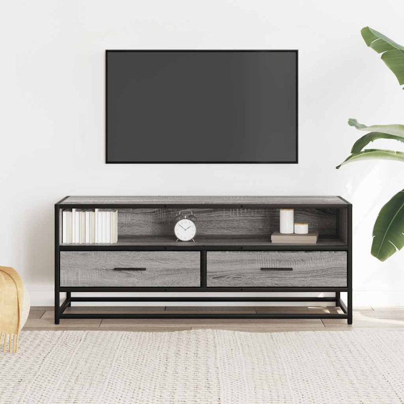 Unfinished TV Stand for TVs up to 43", Grey Sonoma