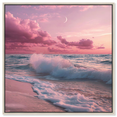 «Cradle of the Waves», art glamour sur la plage par Art Remedy