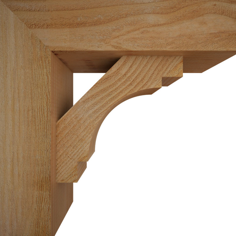 Support Merced Block avec support décalé, 18 po x 18 po, Sapin Douglas de l 6 po (scié brut)